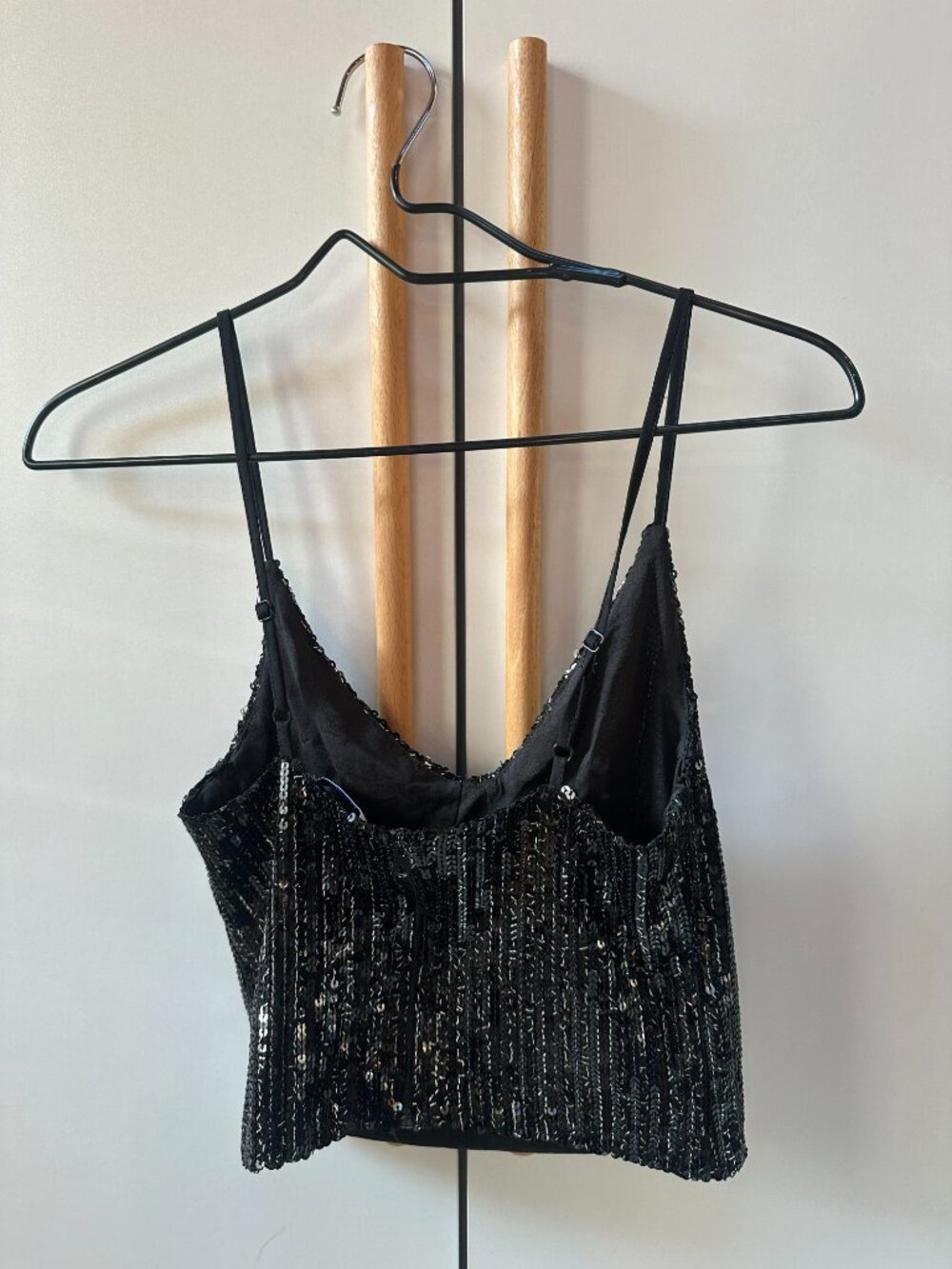 Sequin Black Zara Tank - Picture 2 of 2